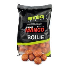 Stég Product rozpustné Boilies 24mm 1kg Mango