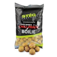 Stég Product rozpustné Boilies 24mm 1kg Čili Broskyňa
