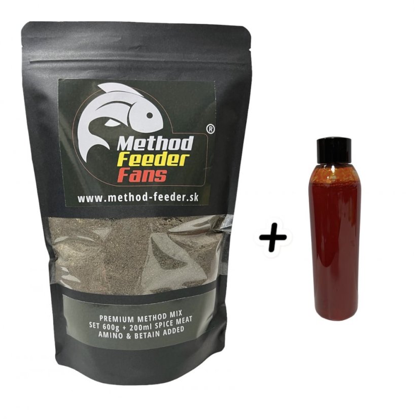 Premium Method Mix SET 600g + 200ml - Príchuť: STRAWBERRY