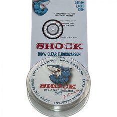 100% CLEAR FLUOROCARBON coated