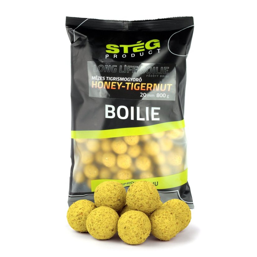 Stég Product rozpustné Bionic Boilies 20mm 800g Med Tigrí Orech