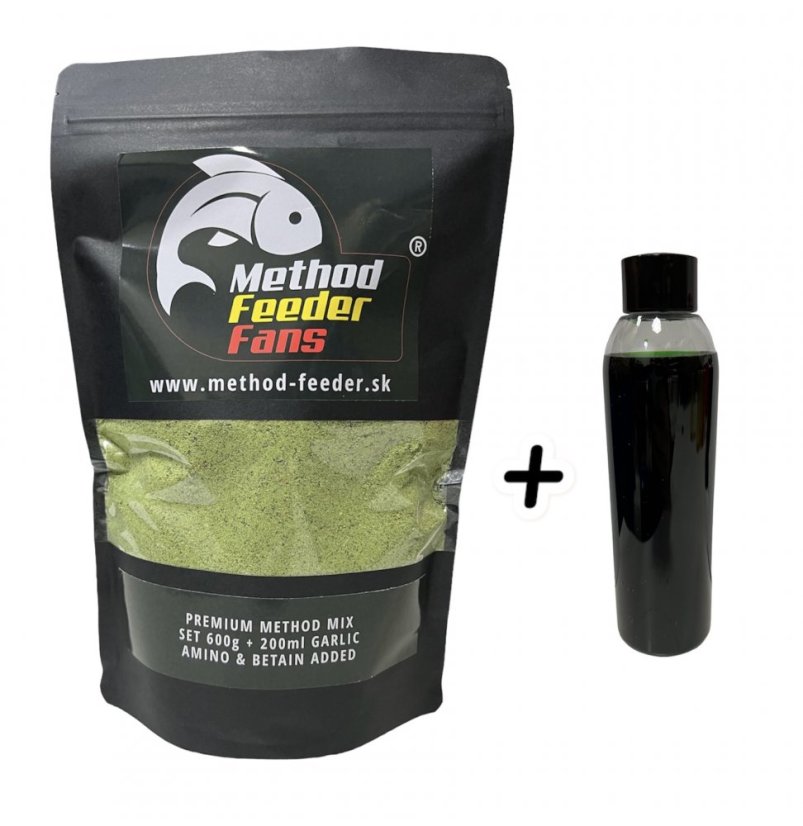 Premium Method Mix SET 600g + 200ml - Príchuť: STRAWBERRY