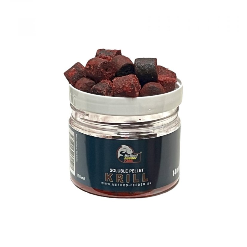 Soluble Pellet - rozpustné FLUO Pelety - Príchuť: KRILL