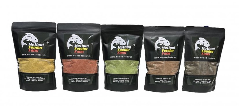 Premium Method Mix SET 600g + 200ml - Príchuť: STRAWBERRY