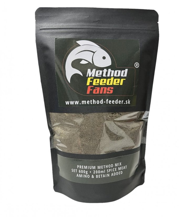 Premium Method Mix SET 600g + 200ml - Príchuť: STRAWBERRY